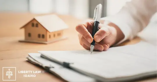 Real estate buying and selling concept