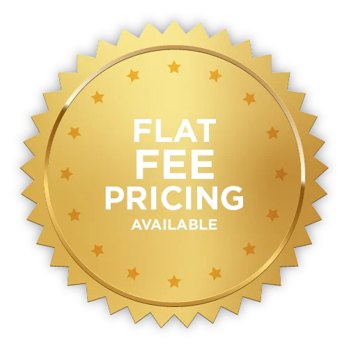 Flat Fee Pricing Available